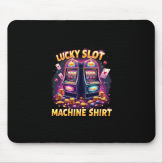 Mousepad Casino Las Vegas Gambling Lovers Lucky Slot Machin