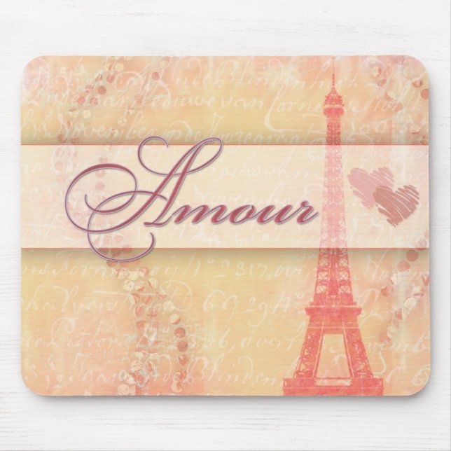 Mousepad Caso amoroso em Paris (Frente)