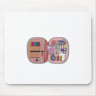 Mousepad Caso de Lápis Escolar