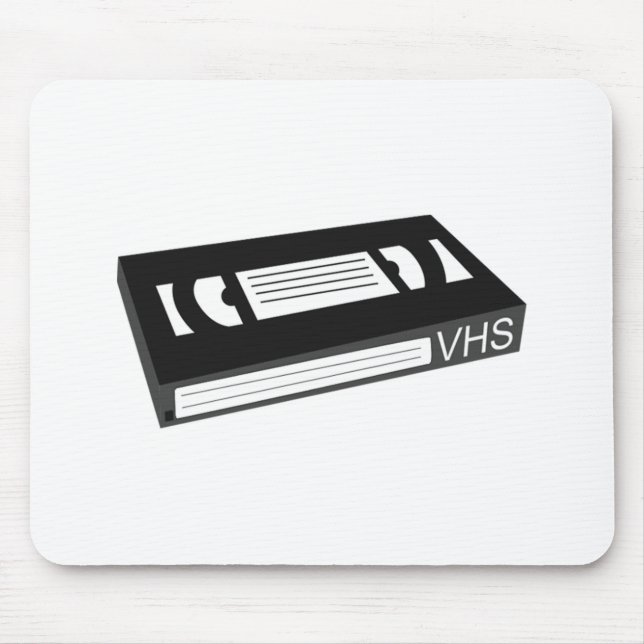 Mousepad Cassete de banda magnética de VHS (Frente)