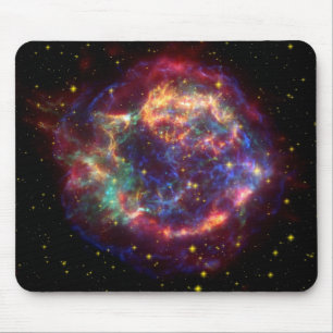 Mousepad Cassiopeia Galáxia Supernova remanescente