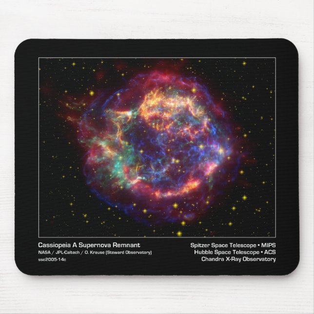 Mousepad Cassiopeia: Uma morte assenta bem nela (Frente)