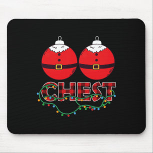 Mousepad Castanhas Loucos de Peito Festas de Natal Festas d