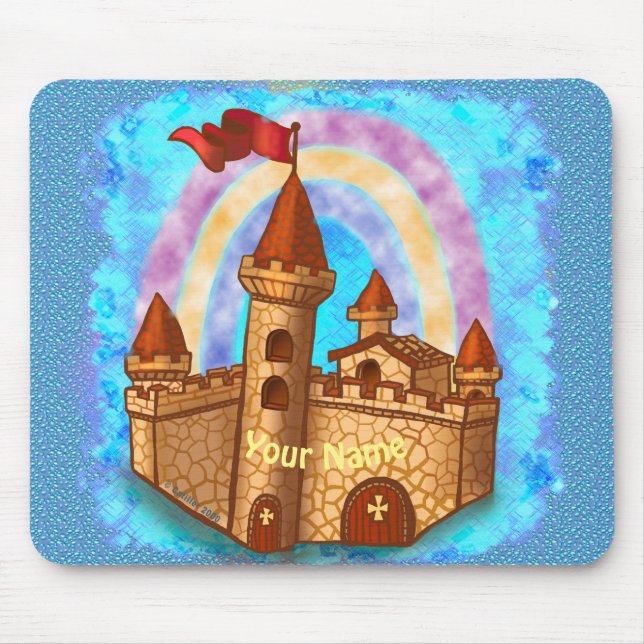 Mousepad Castelo Arco-íris (Frente)
