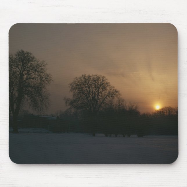 Mousepad Castelo Charlottenhof, por do sol (Frente)