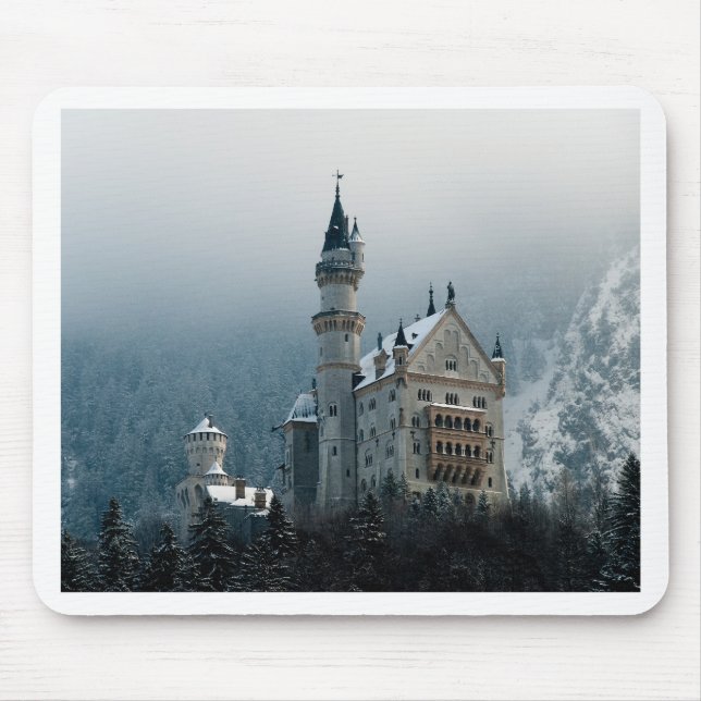 Mousepad Castelo de Alemanha Neuschwanstein (Frente)
