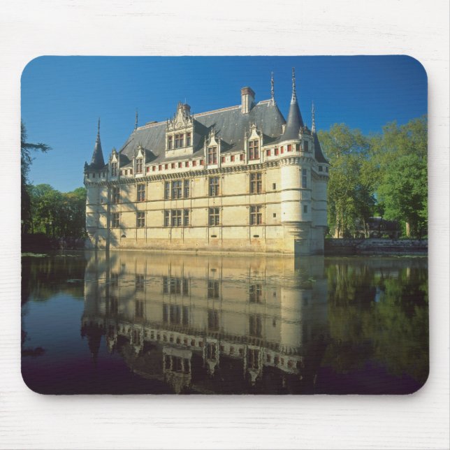 Mousepad Castelo de Azay-le-Rideau, Indre-et-Loire, (Frente)