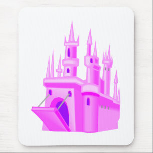 Mousepad Castelo de Casamento Fairytale Rosa