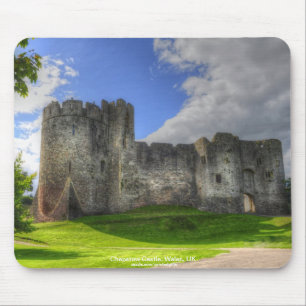 Mousepad Castelo de Chepstow, Wye Valley, Monmouthshire, Ga