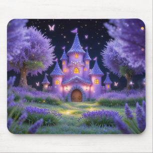 Mousepad Castelo de Fada da Lavanda Oculta
