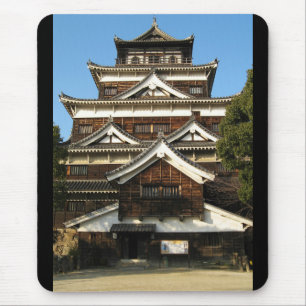 Mousepad Castelo de Hiroshima 広 島 城, Hiroshima, Japão