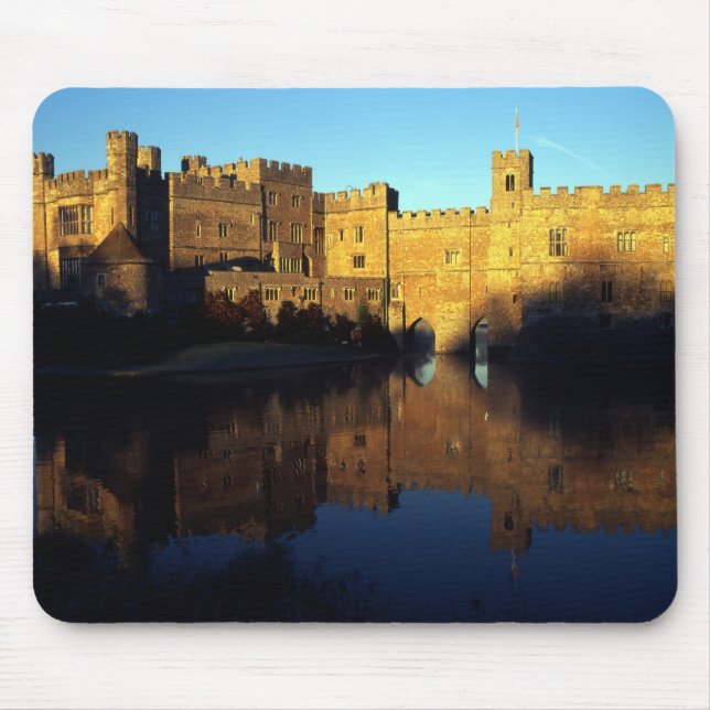 Mousepad Castelo de Leeds, século 12, fortaleza normanda e (Frente)