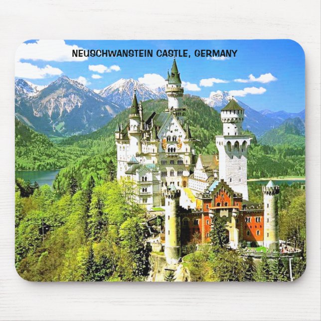 MOUSEPAD CASTELO DE NEUSCHWANSTEIN, ALEMANHA (Frente)