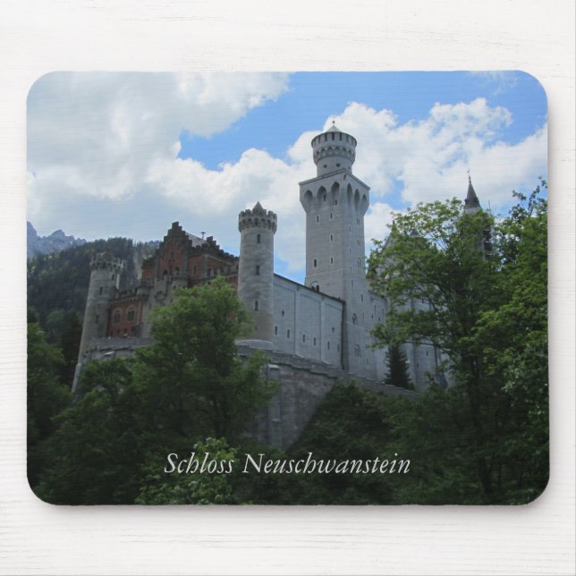 Mousepad Castelo de Neuschwanstein - Alemanha (Frente)
