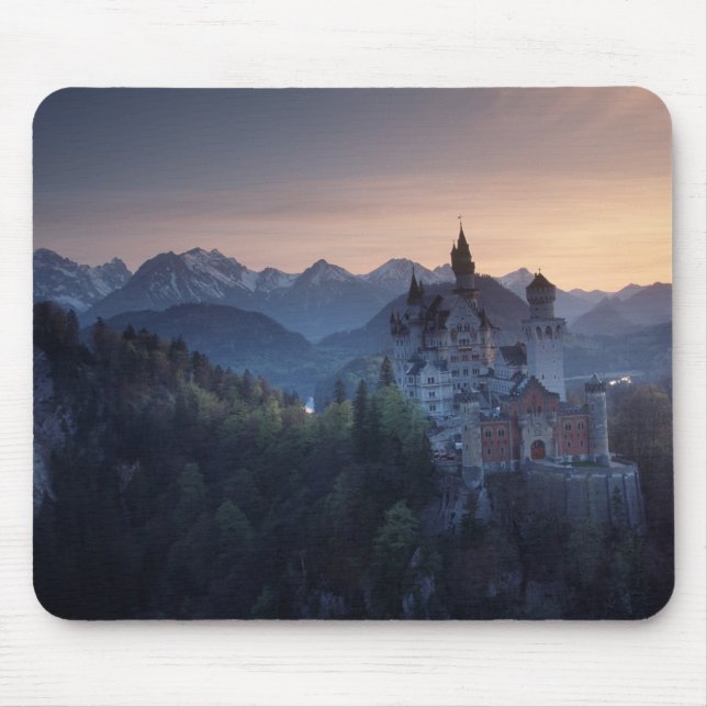 Mousepad Castelo de Neuschwanstein, construído no final do  (Frente)