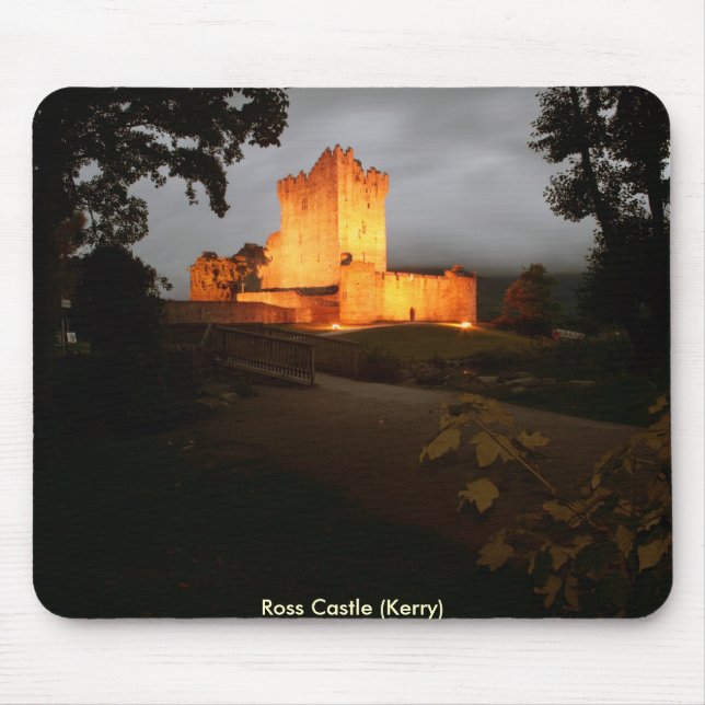 Mousepad Castelo de Ross na noite (Frente)