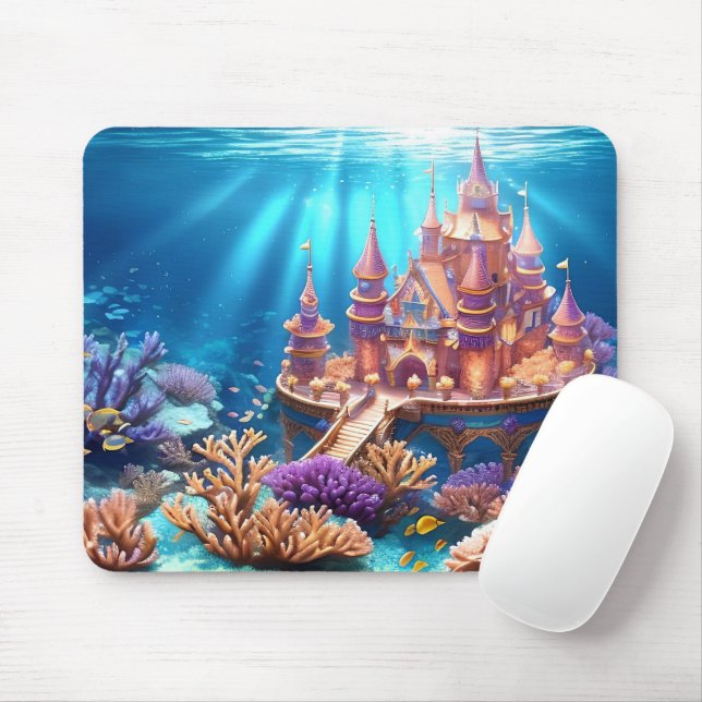 Mousepad Castelo do Reino Submarino (Com mouse)