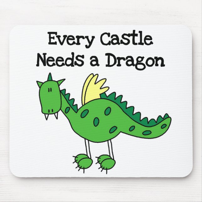 Mousepad Castelo Dragão (Frente)