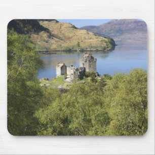 Mousepad Castelo Eilean Donan, Escócia. O famoso Eilean