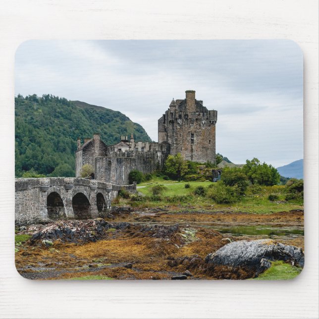 Mousepad Castelo Eilean Donan, Loch Duich - Escócia, Reino  (Frente)