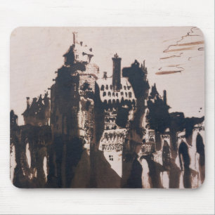 Mousepad Castelo fortificado por duas pontes