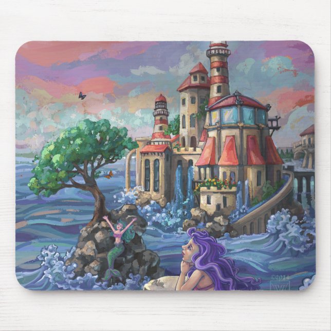 Mousepad Castelo Mermaid (Frente)