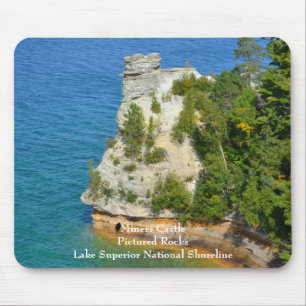 Mousepad Castelo Miners em Pictures Rocks