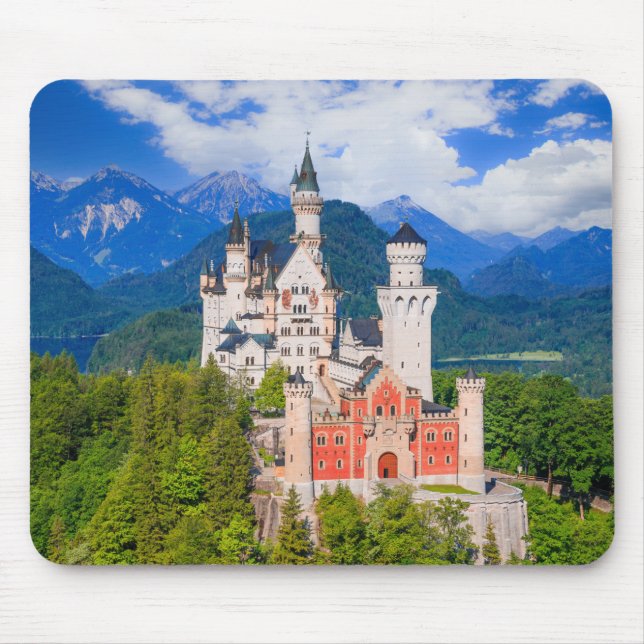 Mousepad Castelo Neuschwanstein Alemanha (Frente)