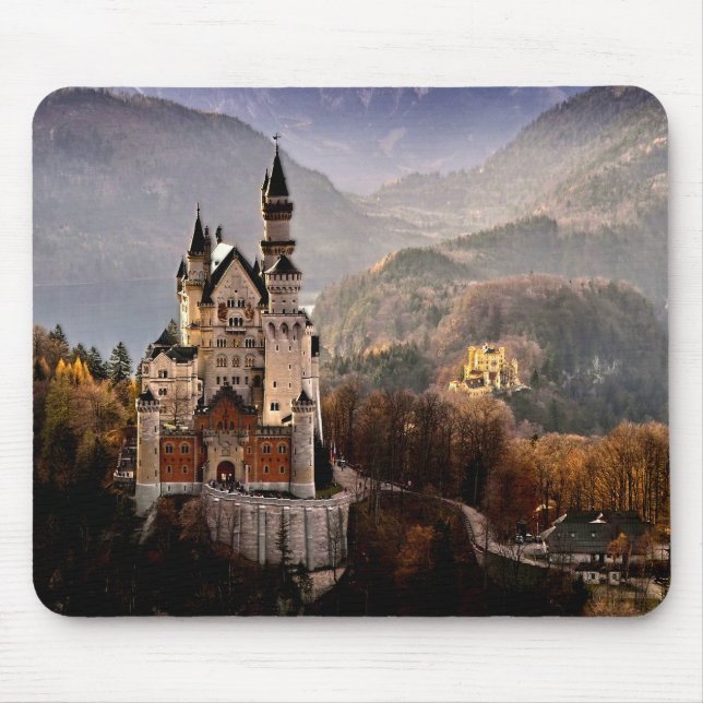 Mousepad Castelo Neuschwanstein Alemanha (Frente)
