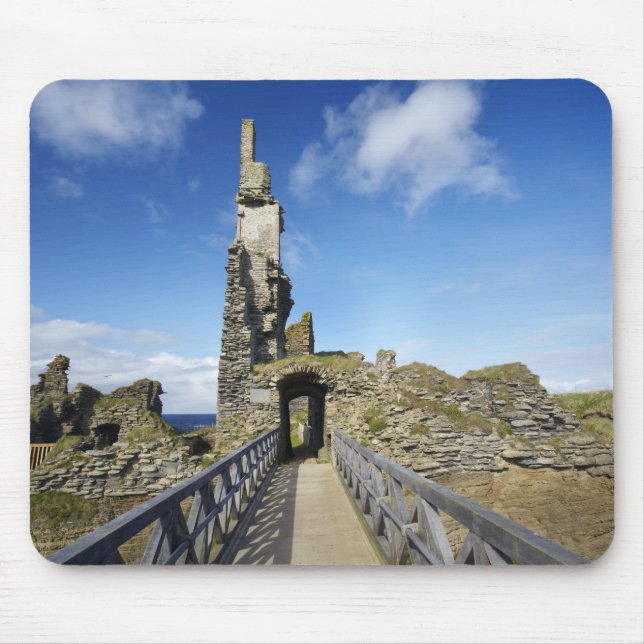 Mousepad Castelo Sinclair Girnigoe, Wick, Caithness, 2 (Frente)