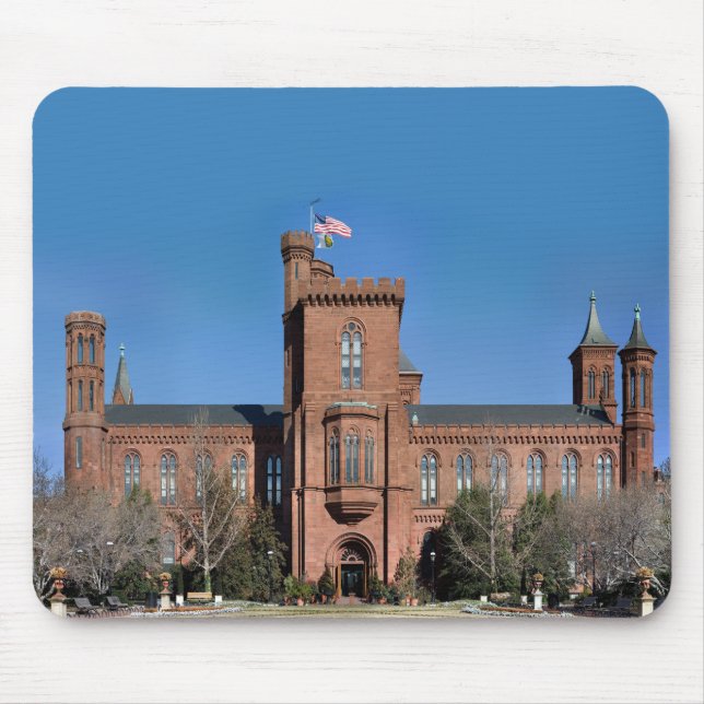Mousepad Castelo Smithsonian em Washington, D.C. (Frente)