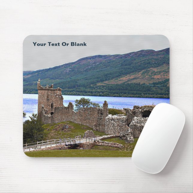 Mousepad Castelo Urqhart - Loch Ness (Com mouse)