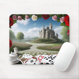 Mousepad Castle Through the Wonderland Portal