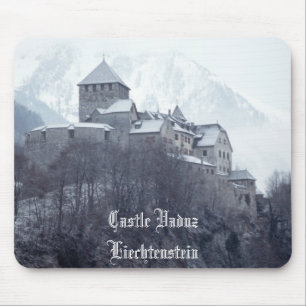 Mousepad Castle Vaduz Liechtenstein