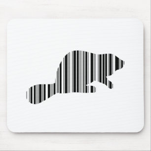 Mousepad CASTOR CÓDIGO DE BARRAS Padrão de código de barras