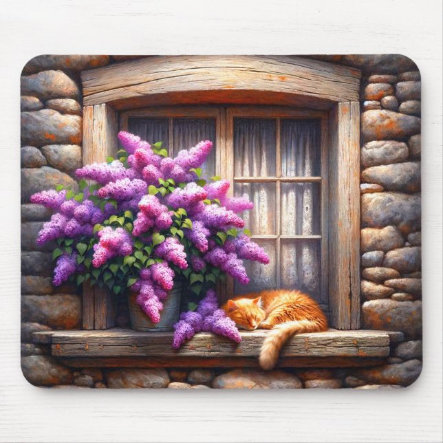 Mousepad Cat Art (Frente)