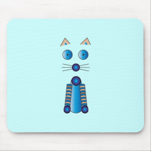 Mousepad CAT azul