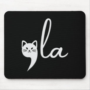 Mousepad Cat Comma-la Kamala Harris Presidente 2024