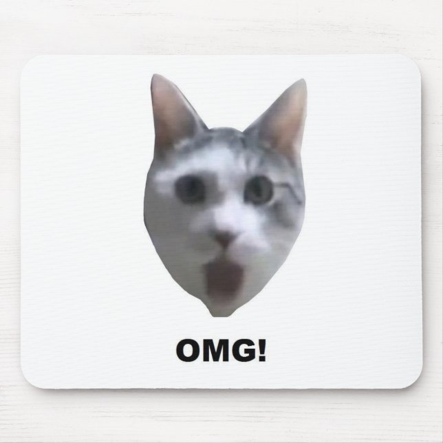 Mousepad CAT DE OMG! (o que o tem visto?) (Frente)