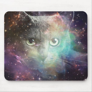 MOUSEPAD CAT DO ESPAÇO DA GALÁXIA