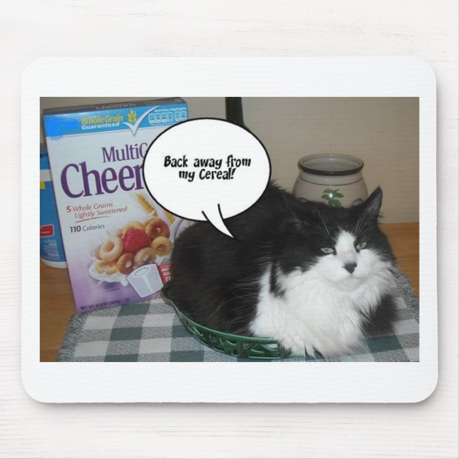 Mousepad Cat Humor (Frente)
