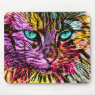 Mousepad Cat Kitten Artsy