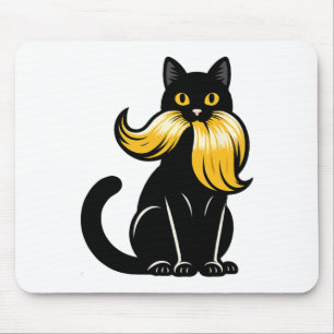 Mousepad Cat Ladras Para Kamala Harris Anti-trump Funny, so