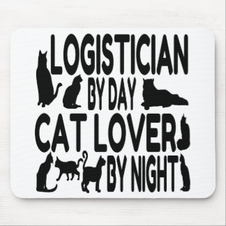Mousepad Cat Lover Logistician