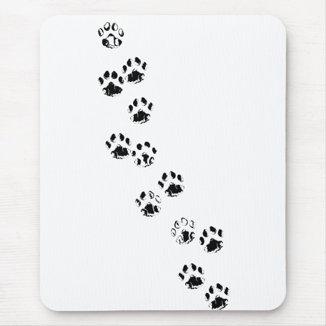 MOUSEPAD - CAT ou DOG PAW PRINTS/TRACKS (Frente)