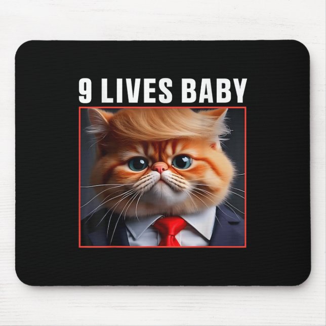 Mousepad Cat Trump 9 Livres Baby _1 (Frente)
