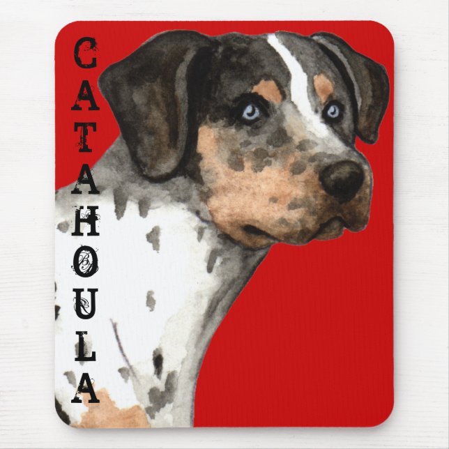 Mousepad Catahoula Color Block (Frente)