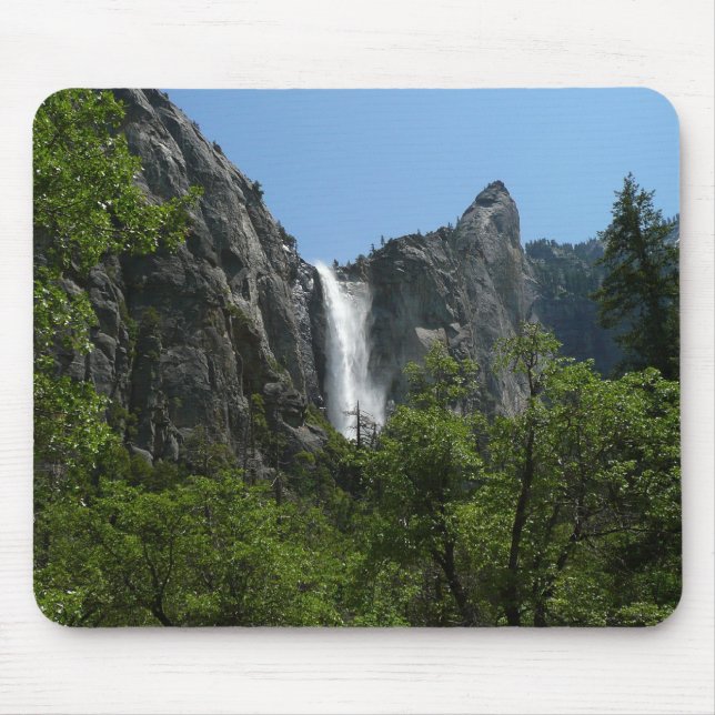 Mousepad Cataratas Bridalveil no Parque Nacional de Yosemit (Frente)