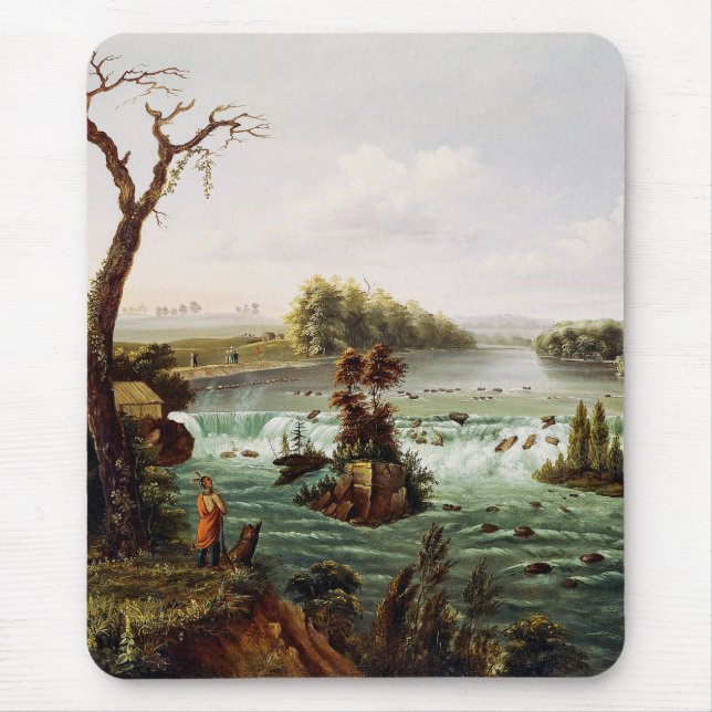 Mousepad Cataratas de Saint Anthony por Henry Lewis (Frente)