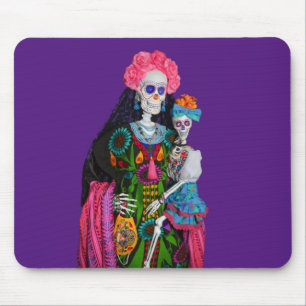 Mousepad Catarina e Dia da Criança do Crânio do Açúcar